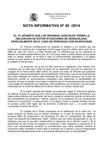 nota informativa nº 49 /2014