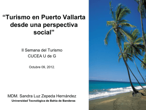 “Turismo en Puerto Vallarta desde una perspectiva social”