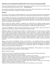 Applied Ethics Proposal – Spanish