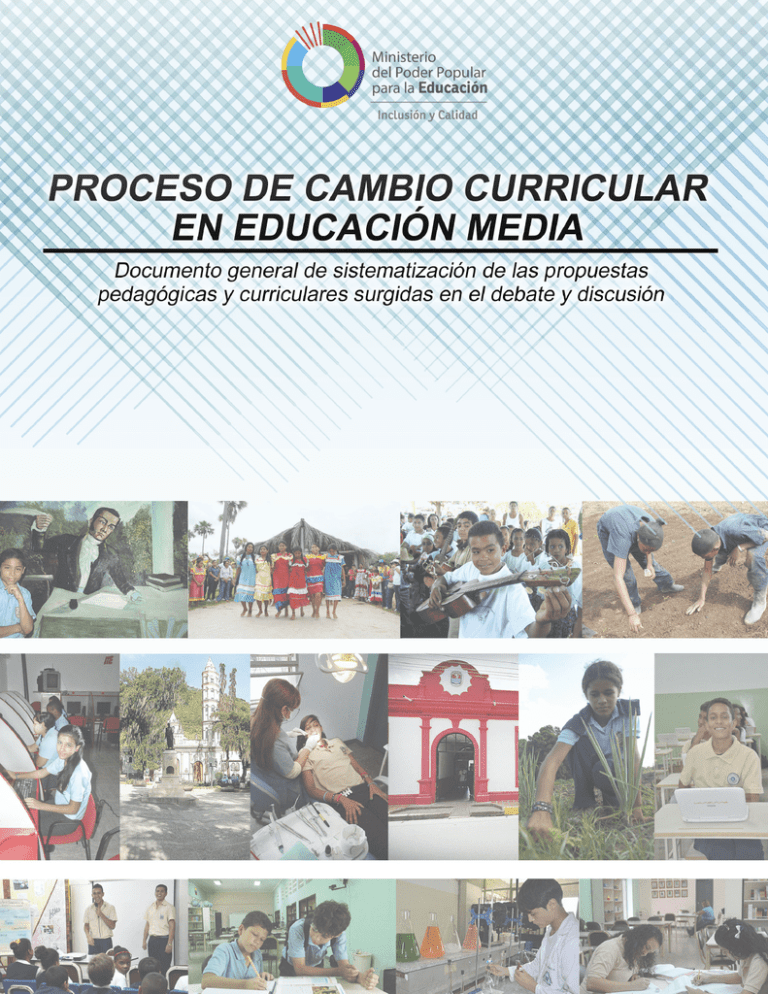 Proceso De Cambio Curricular En Educación Media