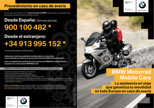 Descargar PDF BMW Motorrad Mobile Care