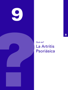 Qué es? La Artritis Psoriásica
