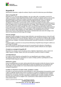 Patientinformation, hepatit B, översättning till spanska