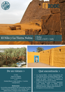 El Nilo y La Tierra Nubia