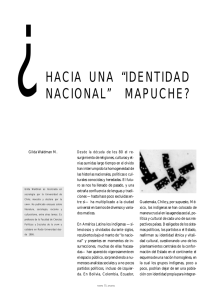 hacia una “identidad nacional” mapuche?