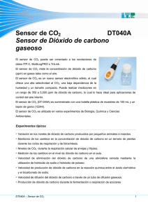 Sensor de CO2 DT040A Sensor de Dióxido de