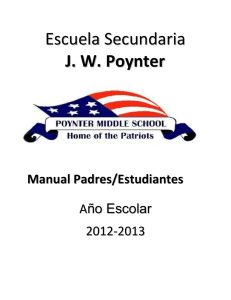 Escuela Secundaria JW Poynter