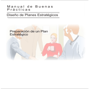 Manual de Buenas Prácticas Diseño de Planes Estratégicos
