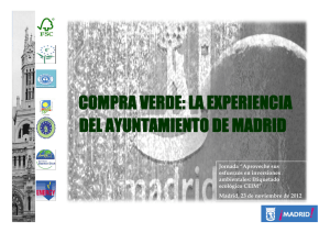 Diapositiva 1 - Cámara de Madrid