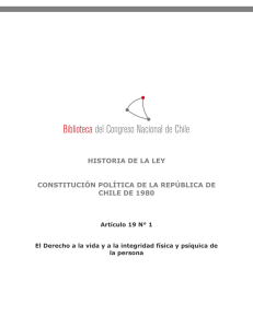 historia de la ley constitución política de la república de
