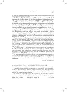 sacralización del laicismo» y sustituyendo el confesionalismo