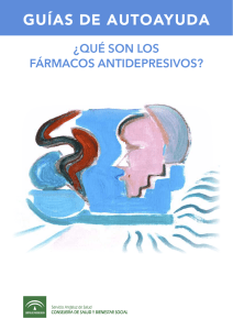 ¿Qué son los fármacos antidepresivos?