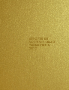 reporte de sostenibilidad yanacocha 2012