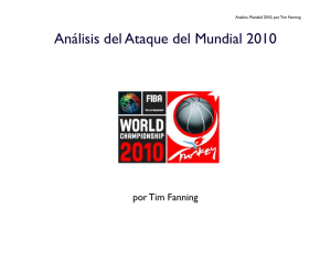 Análisis del Ataque del Mundial 2010