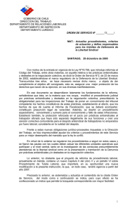 gobierno de chile - Dirección del Trabajo