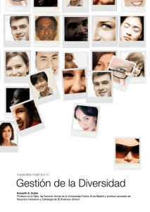 Cuaderno Forética: Gestión de la Diversidad