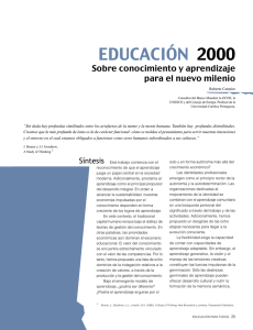 educación 2000
