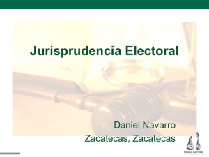 Diapositiva 1 - Instituto Electoral del Estado de Zacatecas