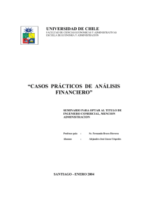 casos prácticos de análisis financiero - Tesis