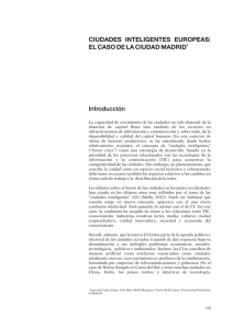 el caso de la Ciudad de Madrid (934 Kbytes pdf)