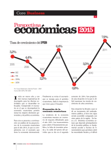 Perspectivas ecónomicas 2015