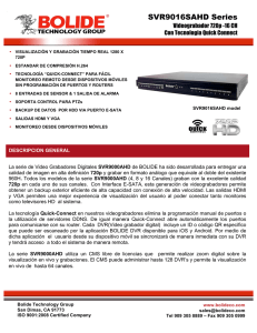 SVR9016SAHD Series - Bolide® Technology Group