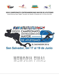 ESA CA Mayor 17-19JUN2016 – MEMORIA FINAL