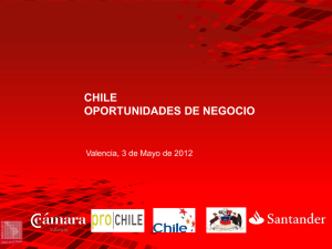 Santander en Chile - Cámara de Comercio de Valencia