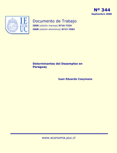 Descargar documento - Instituto Economía Pontificia Universidad