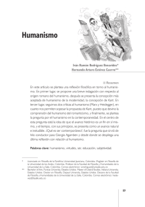 Humanismo - Revistas - Universidad de La Salle