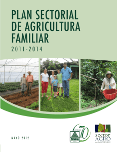 Plan Sectorial de Agricultura Familiar 2011