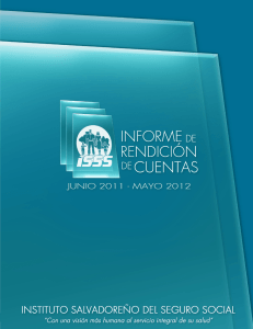 Informe Rendición de cuentas 2012