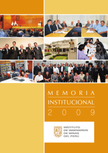 consejo dIrectIvo - Instituto de Ingenieros de Minas del Perú