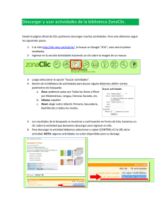 JClic: Guía de descarga e instalación de actividades