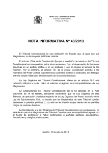 nota informativa nº 43/2013