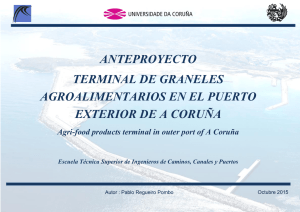 Anteproyecto terminal de graneles agroalimentarios en el puerto