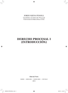 derecho procesal i (introducci&oacute;n)