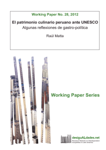 Working Paper Series