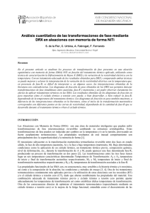 Análisis cuantitativo de las transformaciones de fase mediante DRX