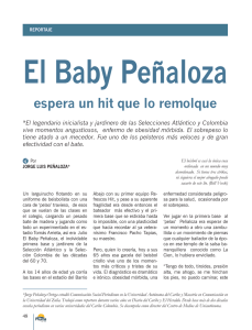 El Baby Peñaloza espera un hit que lo remolque