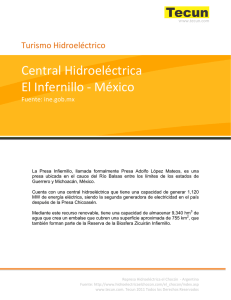 Central Hidroeléctrica El Infernillo - México
