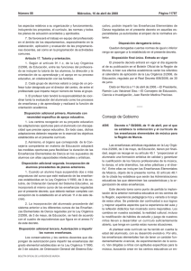 Decreto 58/2008 - Conservatorio de Música de Murcia
