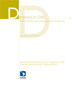 Democracia en Chile: Nuevos desafíos para - FLACSO
