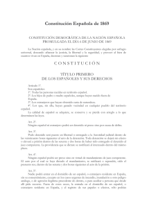 Constitución Española de 1869