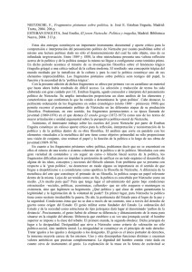 NIETZSCHE, F., Fragmentos póstumos sobre política, tr. José E