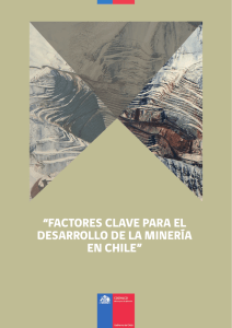 Factores clave para el Desarrollo De la Minería en chile
