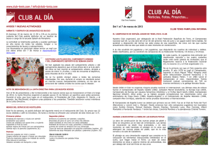 1 de marzo de 2013 - Club Tenis Pamplona