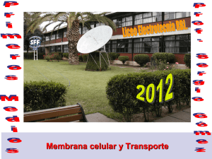 Membrana Celular y Transporte