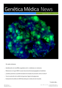 Descargar versión en PDF - Revista Genética Médica