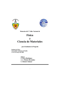 Formato PDF - ifuap - Benemérita Universidad Autónoma de Puebla